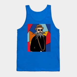 Crazy Long Beard Hipster Tank Top